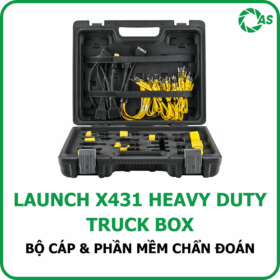 Bộ cáp và phần mềm chẩn đoán xe tải LAUNCH Heavy Duty Truck Box