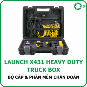 Bộ cáp và phần mềm chẩn đoán xe tải LAUNCH Heavy Duty Truck Box