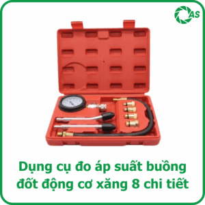 Dụng cụ đo áp suất buồng đốt động cơ xăng 8 chi tiết