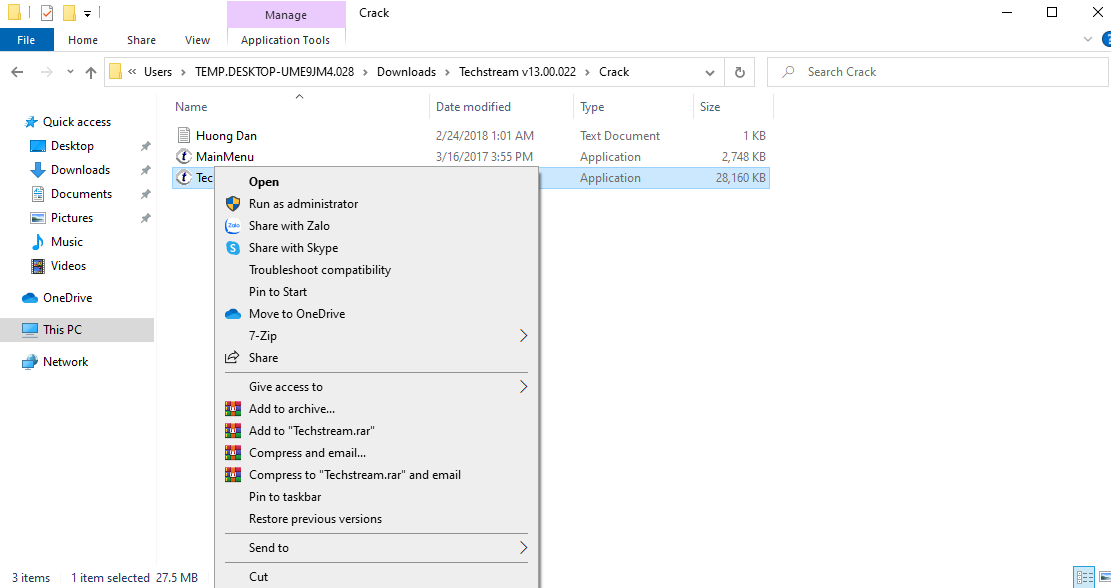 Phần mềm Techstream