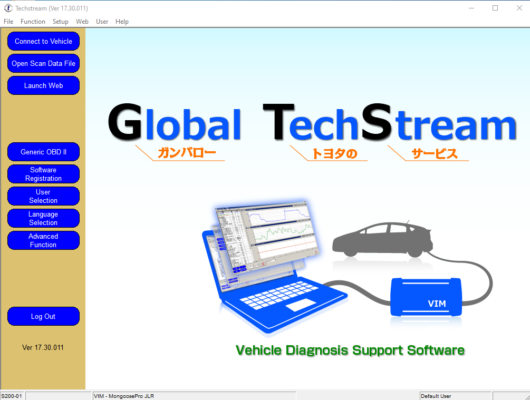 phần mềm Techstream V17.30.011