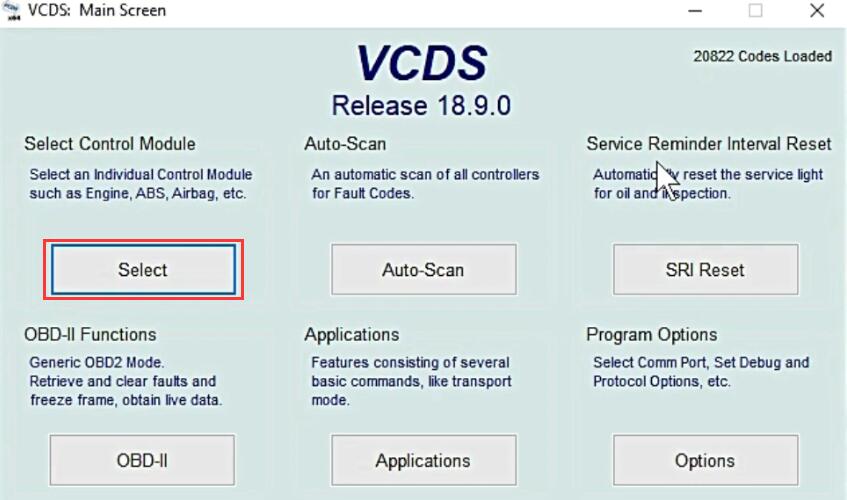 Phần mềm VCDS