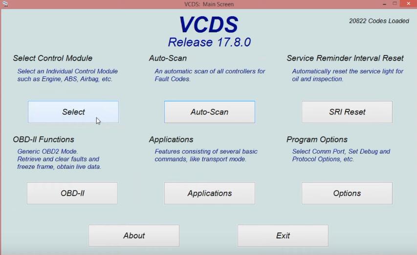 phần mềm VCDS