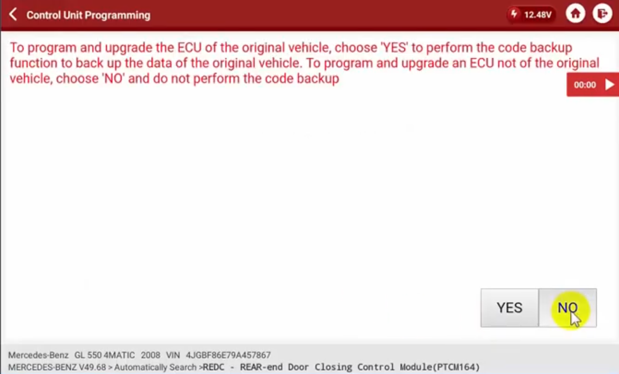 Programming Online hộp PTCM Mercedes GL550