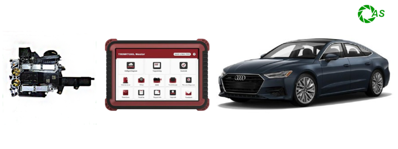 Programming Online hộp số Audi A7 2015