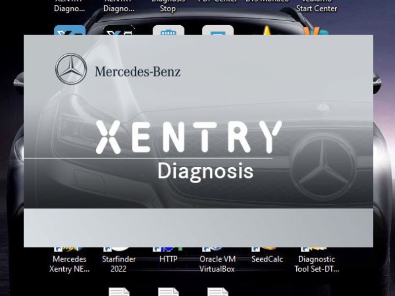 XENTRY PassThru EU 22.12.3 Phần mềm chẩn đoán Mercedes