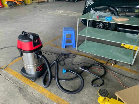 Máy bắn trấu vệ sinh cổ hút họng nạp động cơ AUTOCLEAN AD198