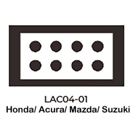 Bảng mục tiêu ADAS hiệu chỉnh hệ thống camera 360, cảnh báo điểm mù, đỗ xe tự động Honda/ Acura/ Mazda/ Suzuki LAC04-01 và LAC04-02