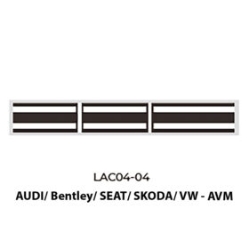 Bảng mục tiêu ADAS hiệu chỉnh hệ thống camera 360, cảnh báo điểm mù, đỗ xe tự động AUDI/ Bentley/ SEAT/ SKODA/ VW LAC04-04