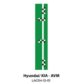 Bảng mục tiêu ADAS hiệu chỉnh hệ thống camera 360, cảnh báo điểm mù, đỗ xe tự động Hyundai/ KIA LAC04-12