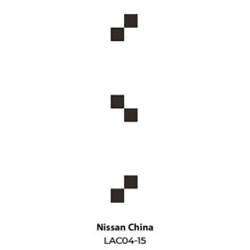 Bảng mục tiêu ADAS hiệu chỉnh hệ thống cảnh báo va chạm phía sau Nissan China LAC04-15