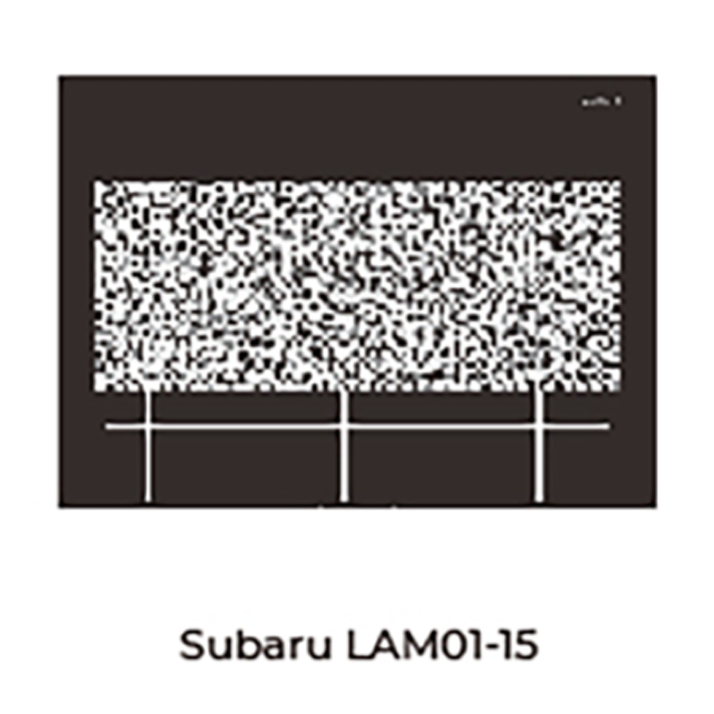 Bảng mục tiêu căn chỉnh cảnh báo lệch làn hệ thống trợ lái LDW ADAS SUBARU LAM01-15