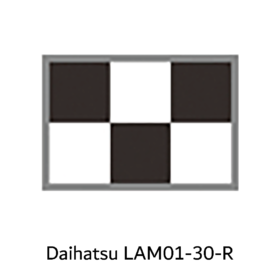 Bảng mục tiêu ADAS hiệu chỉnh hệ thống cảnh báo lệch làn đường DAIHATSU LAM01-30