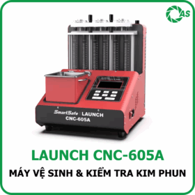 Máy xúc rửa và kiểm tra kim phun ô tô LAUNCH SmartSafe CNC-605A