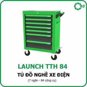 Tủ đồ nghề xe điện LAUNCH TTH 84 (7 ngăn - 84 công cụ)