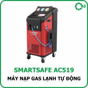 MÁY NẠP GAS LẠNH Ô TÔ TỰ ĐỘNG LAUNCH SMARTSAFE AC-519