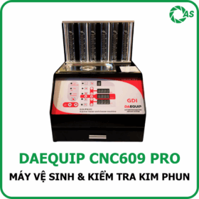 Máy kiểm tra và vệ sinh kim phun PIEZO DAEQUIP CNC609 PRO