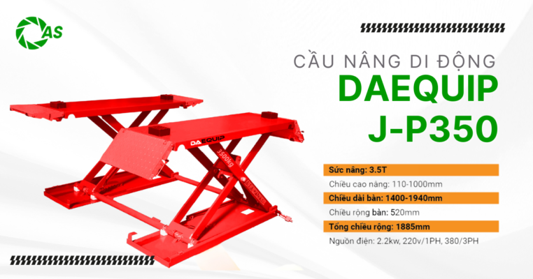 Cầu nâng di động 3,5 tấn DAEQUIP J-P350