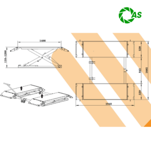 Cầu nâng di động DAEQUIP TLT-609M