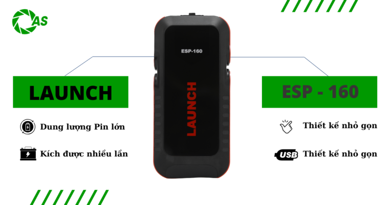 Tính năng thiết bị kích đề kích nổ ô tô LAUNCH ESP - 160