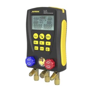 Đồng Hồ Nạp Ga Lạnh Điều Hoà Ô Tô Autool LM120