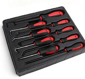 Bộ dụng cụ móc tháo phớt dầu động cơ ô tô 9 chi tiết