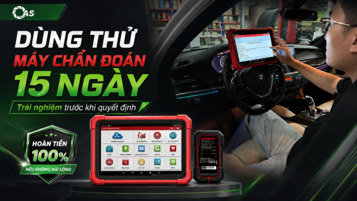 Chính sách Cam Kết Dùng Thử Máy Chẩn Đoán LAUNCH 15 ngày của ASCOM
