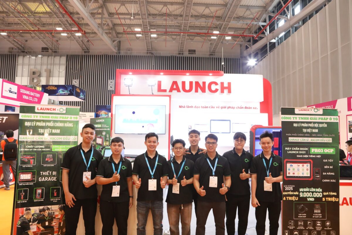 ASCOM x LAUNCH tại Automechanika Vietnam 2026