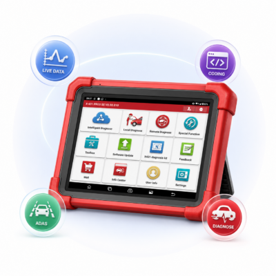 Các khóa học thực chiến về máy chẩn đoán, Live Data, Active Test, Coding/Programming, ADAS, EV.